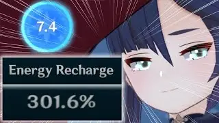 I gave Mona 300% Energy Recharge and This Happened...| Genshin Impact