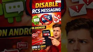 How To Turn Off RCS Messaging On Android. #RCS #sms #shorts #viral