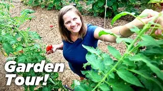 How this Mom Feeds Us: 5,000 Sq/Ft of Gardens (TOUR)