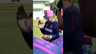 Sanga is a good human. Be like Sanga 😊💗 | IPL 2024 | #RoyalsFamily | Rajasthan Royals #Shorts