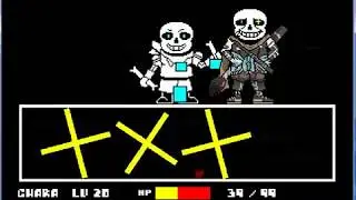 Ink!Sans Fight - Fighting against all sans! (Full BETA Fight)