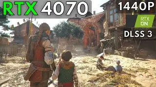 🔴 LIVE | RTX 4070 | A Plague Tale Requiem | 1440p Ultra Settings Ray Tracing DLSS 3