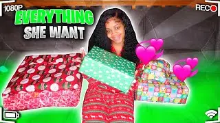 I GOT MY GIRLFRIEND EVERYTHING SHE WANTED FOR CHRISTMAS❤️**SHE CRIED**