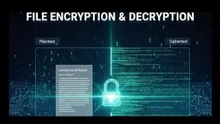File Encryption Decryption – Cryptography Project 