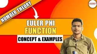 Euler Phi Function|| Number Theory||