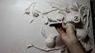 Барельеф розы .