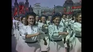 Всесоюзный парад физкультурников. 1945 год