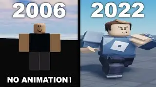 Roblox character animation evolution