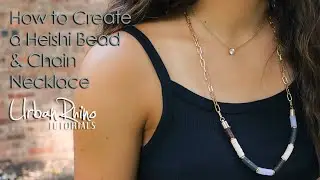 How to Create a Heishi Bead & Chain Necklace