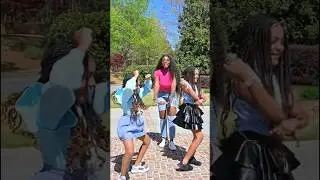 🤣🤣 Mom tried to teach us some old school dances! How did we do? 