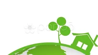 Go Green Earth. Stock Footage