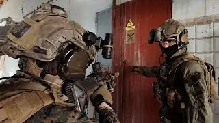 Entrenamiento de airsoft con dianas