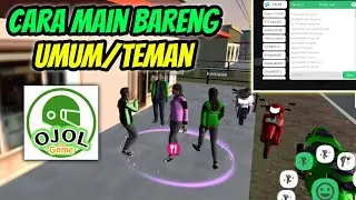 TUTOR MABAR OJOL THE GAME TERCEPAT | Cara Multiplayer dengan Teman atau Publik Random Ojol The Game