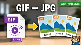 How to Convert GIF to JPG in 1 Minute — Free, No Software Needed (Phone, Windows & Mac)