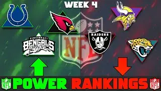 NFL Week 4 Power Rankings 2023