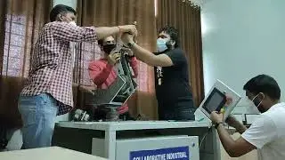 IoT based Collaborative Industrial Robot Arm 'CIRA' Disassembly Time-lapse