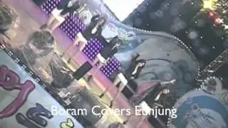 T ara covering each others parts