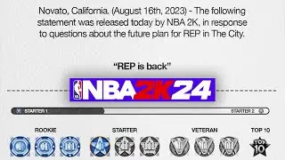 🔥Rep Is Back In NBA 2K24🔥!
