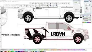 Designing a Vehicle Wrap In Real Time in Flexi