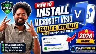 How to Install Microsoft Visio Legally & Officially (2026 Step-by-Step Guide)
