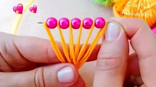 Incredible 🌟❤️ The Best Yarn and Bead Craft Idea - You Must See This- DIY Beaded Heart with Yarn