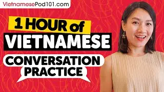 1 Hour of Vietnamese Conversation Practice - Native Speaking Skills
