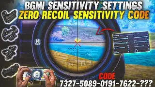 NEW UPDATE 4.0 !!🔥BEST SENSITIVITY CODE+CONTROL SETTINGS BGMI/PUBG MOBILE | BGMI AFTER UPDATE 4.0
