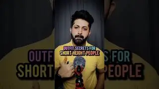 Outfit Secrets For Short Height People 👍 #shorts #youtubeshorts #shortking #outfitinspo #fashiontips