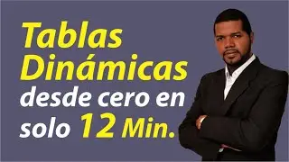 Crear TABLAS DINÁMICAS EN EXCEL en 12 Min Paso a paso [desde cero] 💥