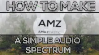 How to make a Simple Audio Spectrum in After Effects (2016)