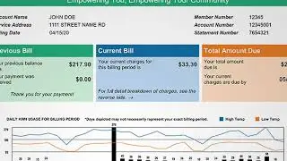 MVEC Connect online portal registration steps using the new MVEC bill format.