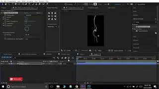 How to Animated drop a text with rope in after effect | christmas and new year Part 2