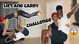 COUPLES LIFT AND CARRY CHALLENGE  | HILARIOUS‼️