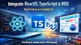2. Learn about the Integration of ReactJS Typescript & MUI #fullstack #education #frontend #best