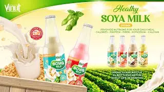 🌱Discover the Creamy Goodness of Vinut Soya Milk!