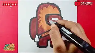 #short #YouTubeshort #Thor #Among #Us #Character #Draw #AmongUs #Drawing #For #Beginners #Toon