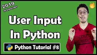 Taking user input in Python  | Python Tutorial #8