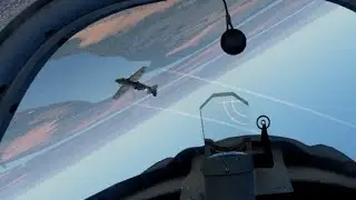War Thunder [SIM|VR] - First Sim Dogfight with the Yak-3 (Yak-3 vs C. 205 serie 3)