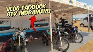 Vlog area faddock gtx indramayu senior banyak Yang hadir🏁sirkuit SAC indramayu