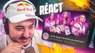 LES COULISSES DE NOTRE ÉQUIPE FÉMININE VALORANT (React)
