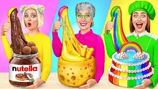 Me vs Grandma Cooking Challenge | Crazy Ideas To Cook by Trend DO Challenge