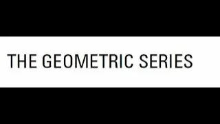 MMP I & II (Video 7) Geometric Sequence (Series).