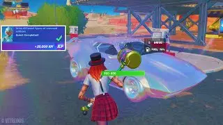 Fortnite | Drive different types of Chromed vehicles Quest