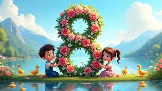 8 Марта – Песня для Мам, Бабушек и Девочек! Весёлый Праздничный Клип
