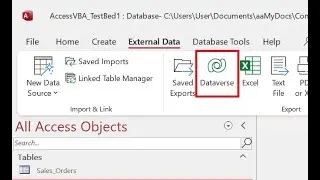Export your Microsoft Access database to the cloud