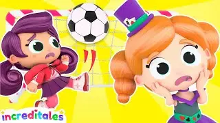 ROODKAPJE en ALICE IN WONDERLAND falen bij VOETBAL training!