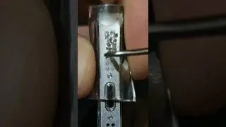 Cleaning iPhone speaker with adhesive gel #asmr #satisfying #waitforit