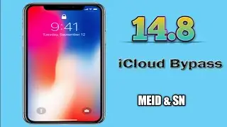 ICLOUD BYPASS MEID AND SN IOS 14.8 2021 NEW