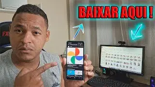 Como BAIXAR TODAS AS SUAS FOTOS E VÍDEOS do GOOGLE FOTOS para o PC ou NOTEBOOK! (guia passo a passo)