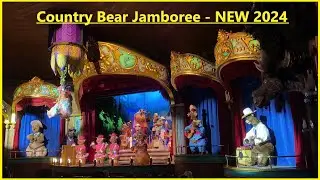 Magic Kingdom - Country Bear Jamboree 2024 - New - 4k